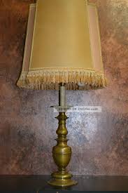 Antike Tischlampe Stehlampe Aus Massiven Messing