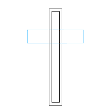 Learn drawing online today from the comfort of your own home! How To Draw A Cross Really Easy Drawing Tutorial