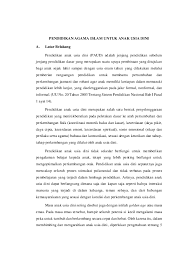 Pdf Pendidikan Agama Islam Untuk Anak Usia Dini Iwan Hermawan Academia Edu