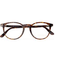 tom ford round frame tortoiseshell acetate optical glasses tomford