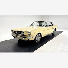 Image result for Phoenician Yellow 1965 Mustang