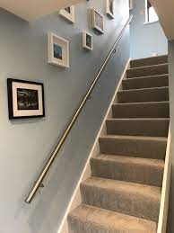 If you're looking for new staircase ideas, you've come to the right place. Sky Blue White And Grey Stairs And Hallway Photos Hallway Colours Grey Hallway Hallway Colour Schemes