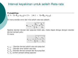 Teori Pendugaan Teori Estimasi Ppt Download