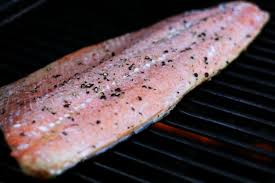 simply grilled wild sockeye salmon
