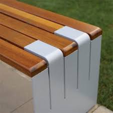 Patio or garden benches help add additional seating for dining and entertaining guests. Wood And Metal Bench Huangding Garden Facilities