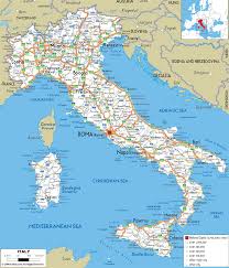 Central america printable maps belize, guatemala, honduras, el. Detailed Clear Large Road Map Of Italy Ezilon Maps