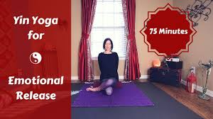 75 Min Yin Yoga For Deep Emotional Release Yin Yoga For Hips Glutes Yin Yoga Restorative Yoga Chakra Yoga