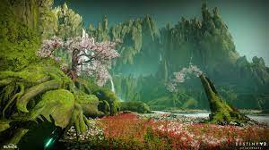 Artstation Destiny 2 Shadowkeep Garden Of Salvation Raid Kevin Whitmeyer Scenery Landscape Destiny