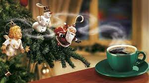 Coffee Smell On Christmas Morning Wallpaper Merry Christmas Baby Holiday Holiday Design Card
