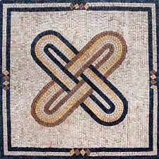 To explore and develop different border patterns to use for a large printed mosaic. Ancient Roman Mosaic Paulus