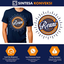 Desain baju tidak harus punya ke ahlian dalam photoshop, anda bisa design baju dengan sangat mudah dan simple kapanpun dimanapun. Kaos Reuni Konveksi Bikin Baju Reuni Akbar Free 35 Desain Keren