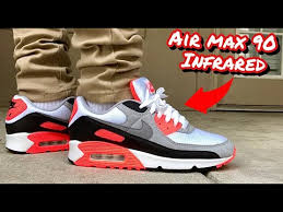 Air Max 90 Infrared 2020 On Feet Review Youtube