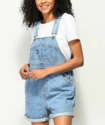 Unionbay Mario Medium Wash Denim Overall Shorts