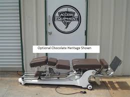 Used Zenith Ci 210 Gonstead Hylo Table With Pd Iron Table Colorful Table Zenith
