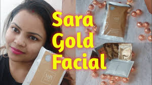 Sara Gold Facial Demo || sara gold facial demo first time