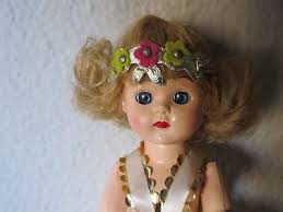 Vintage GIGI 1950s DOLL In BOX Strung GIGI Walker 7.5"