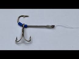 Hang Treble Hook Bait معلقة هوك و الطعم Gancho Agudo Colgante Y Cebo Visyachij Trojnik I Travlya Youtube Treble Hook Hook Knot Fishing Hook Knots