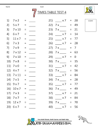 Times Tables Tests 6 7 8 9 11 12 Times Tables Math Practice Worksheets 3rd Grade Math Worksheets Printable Math Worksheets