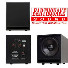 Now i found a earthquake sub 120. Earthquake Ff10 10 Subwoofer Front Firing Slot 400 Watts