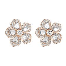 Diamond Miss Daisy Stud Earrings ...