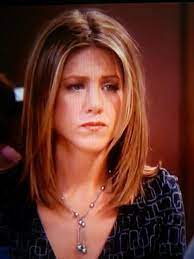 Jennifer Aniston As Rachel Green In Friends With Shoulder Length Straight Hair Rachel Green Hair Jennifer Aniston Hair Shoulder Length Straight Hair