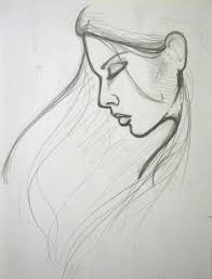 50 Cool And Easy Things To Draw When Bored Easy Portrait Drawing Girl Drawing Easy Portrait Drawing