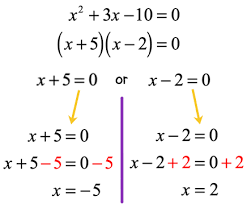 There are two ways that we can. Solving Quadratic Equations By Factoring Method Chilimath
