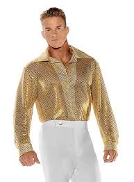 Save 5% with coupon (some sizes/colors) Sequin Shirt Gold Maskworld Com
