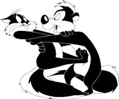 Image result for pepe le pew chase