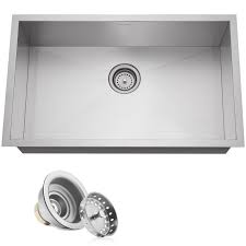 Kraus has a reputation for good design. 30 X18 X9 Stainless Steel Single Bowl Undermount Kitchen Sink Basin On Sale Overstock 31132843