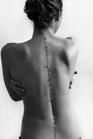 Amazing Tattoo Spine Tattoo Tattoos Tattoo Script