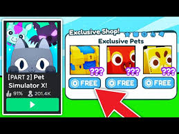 🥳 Pet Simulator X *SECRET CODE* Gives NEW EXCLUSIVE PETS! (Roblox) -  YouTube