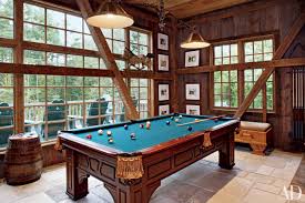 14 Beautiful Billiard Rooms Where You Can Play In Style Billiard Room Pool Table Felt Colors Game Room