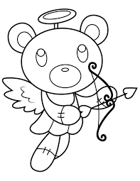 Add these free printable science worksheets and coloring pages to your homeschool day to reinforce science knowledge and to add variety and fun. Printable Cupid Teddy Bear Coloring Page