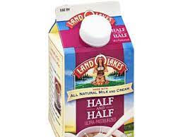 Whole milk has 8 g of fat, 5 g of which are saturated, and 8 g of protein. Half Half Cream Nutrition Facts Eat This Much