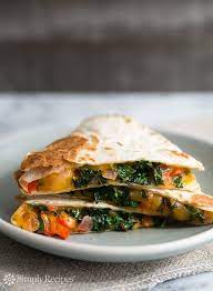 Kale Sadilla Recipe Recipes Healthy Quesadilla Cooking Recipes