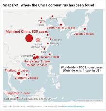 The virus was first isolated from persons with pneumonia in wuhan city, china. China Coronavirus Confirmed Cases And Where They Are
