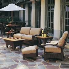Fair, see photos, scuffed, scratched, paint splatter, water damage to top, refinishing may be desired size: Lane Venture Wicker Furniture Eddie Bauer D Collection
