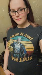 My new tee shirt my lovely boyfriend got me as part of my birthday present  😁