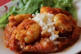 Pour 2 Personnes Ingredients 10 Crevettes 3 Pour Moi Et 7 Pour Jean 1 Petite Boite De Tomates Pelees 1 2 O Rougail Crevette Rougail Recettes De Cuisine