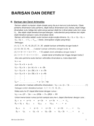 Maybe you would like to learn more about one of these? Deret Aritmetika