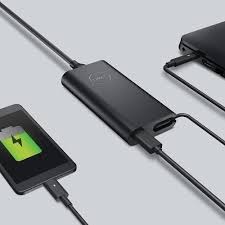 Charge a portable battery pack before you leave home and use it to charge your phone. Dell 90w Usb C Notebook Power Adapter Plus 10w Usb A Charging Port Pa901c Dell Usa