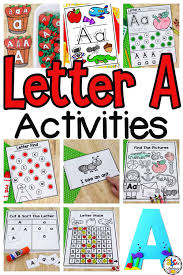 Activity teaches letter recognition in addition to letter sounds. Letter A Letter Recognition Activities And Resources