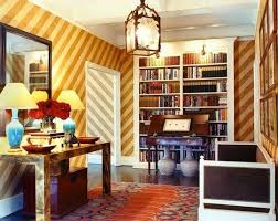 Sepia Toned Decor Natural Neutral Never Boring Striped Walls Interior Design Decor