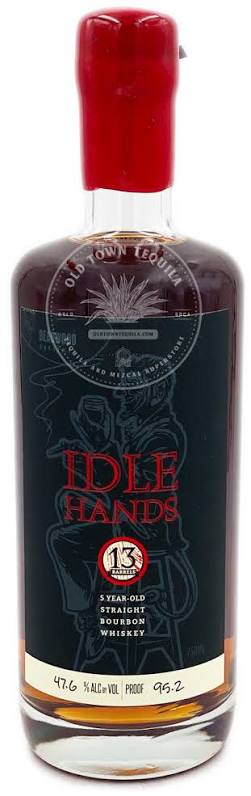 Idle Hands 5 Year Old Straight Bourbon Whiskey 750ml - Old Town Tequila