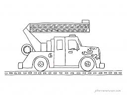 Fire Truck Coloring Pages Truck Coloring Pages Fire Trucks Coloring Pages