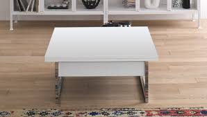 Convertible Table Imultifunzione Trendy Square With A Simple Movement The Table Becomes A Dining Table Ideal As A Table Opposite The Sofa Mobilya