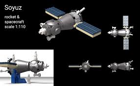 Soyuz Rocket Spacecraft Lego Craft Lego Space Spacecraft