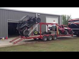 Hydraulic Utv Deck Tufflift Net 208 661 3100 Youtube Utv Trailers Trailer Rzr 1000