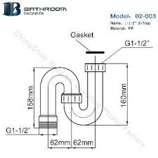 Use proper size to keep sink in order to make changing drains easier, sink drain sizes are standardized. S Trap Kitchen Sinks S Trap Plumbing Fixture S Trap Strainer Bathroom Sink Strainer Sink Waste Trap Global Sources
